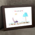 Happy Retirement Beach Chair And Umbrella Sea Glass Framed Art - image 7