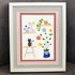 Cat And Greenhouse Sea Glass Framed Art - image 0