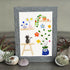 Cat And Greenhouse Sea Glass Framed Art - image 5