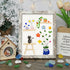 Cat And Greenhouse Sea Glass Framed Art - Retro White - 8" X 6" - image 10