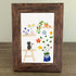 Cat And Greenhouse Sea Glass Framed Art - image 3