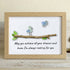 May You Achieve Dreams Birds Sea Glass Framed Art Family Gift - Oak - 6" X 8" - image 9