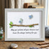 May You Achieve Dreams Birds Sea Glass Framed Art Family Gift - White - 6" X 8" - image 12