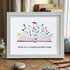 Magic Books Sea Glass Framed Art Inspirational Gift - White - 6" X 8" - image 10