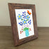 A Whimsical Bouquet With Butterfly Sea Glass Framed Art - image 4