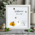 Halloween Trick Or Treat Sea Glass Framed Art - White - 8" X 8" - image 8