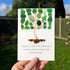 Growth Tree Of Gratitude Sea Glass Framed Art - Seaglass Card - 8" X 6" - image 1