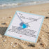 Soul Sister Starfish & Initial Charm Sea Glass Necklace - image 6