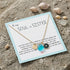 Coastal Starlight Initial Charm Sea Glass Necklace - image 6