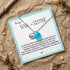 Minimalist Wave & Water Sea Glass Necklace - image 13