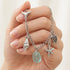 Mermaid's Treasure Beach-Inspired Sea Glass Bracelet - image 5