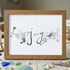 Let There Be Joy Sea Glass Framed Art - Walnut Brown - 6" X 8" - image 12