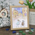 Propose On A Street Engagement Couple Sea Glass Framed Art - Oak - 8" X 6" - image 10