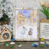 Propose On A Street Engagement Couple Sea Glass Framed Art - Retro White - 8" X 6" - image 14