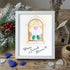 Home Sweet Home Housewarming Bird Sea Glass Framed Art - White - 8" X 6" - image 13