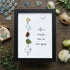 Family Unity Of Birds Sea Glass Framed Art - Black - 8" X 6" - image 11