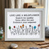 Live Like A Wildflower Quote Sea Glass Framed Art - White - 6" X 8" - image 14