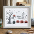 Happy Halloween Jack O Lantern And Ghost Sea Glass Framed Art - White - 6" X 8" - image 13