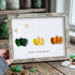 Happy Thanksgiving Pumpkin Sea Glass Framed Art - Retro White - 6" X 8" - image 16