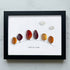 Fall In Love Autumn Trees Sea Glass Framed Art - Black - 6" X 8" - image 11