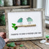 Friend Birds Sea Glass Framed Art Friendship Gift - Retro White - 6" X 8" - image 16