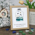 Sea Bottle Sea Glass Framed Art Inspirational Gift - Oak - 8" X 6" - image 9