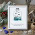 Sea Bottle Sea Glass Framed Art Inspirational Gift - White - 8" X 6" - image 12