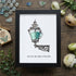 Light Of My Life Street Light Sea Glass Framed Art - Black - 8" X 6" - image 11