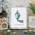 Light Of My Life Street Light Sea Glass Framed Art - Retro White - 8" X 6" - image 13