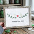 Happily Ever After Lovebirds Sea Glass Framed Art - Retro White - 6" X 8" - image 14