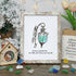 Grateful For The Light You Bring Into My Life Sea Glass Framed Art - Retro White - 8" X 6" - image 13