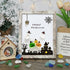 Ghost Happy Halloween Sea Glass Framed Art - Retro White - 8" X 6" - image 11