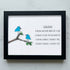 Friendship Poem To My Friend Sea Glass Framed Art - Black - 6" X 8" - image 13