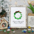 Christmas Wreath And Wreath Sea Glass Framed Art - Retro White - 8" X 6" - image 14