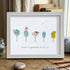 Wine is a panacea of all ill Sea Glass Framed Art - White - 6" X 8" - image 11