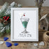 Thanks For Adding A Cherry To My Life Seaglass Card Artwork With Frame - White - 8" X 6" - image 11