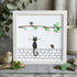 Cat Sea Glass Framed Art - White - 8" X 8" - image 11