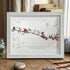 Heartwarming Birds On Snowy Branch Sea Glass Framed Art - White - 6" X 8" - image 12