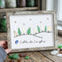 I Love Where I Am Right Now Sea Glass Framed Art - Retro White - 6" X 8" - image 18