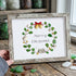 Christmas Wreath Holiday Harmony Sea Glass Framed Art - Retro White - 6" X 8" - image 18