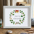 Christmas Wreath Holiday Harmony Sea Glass Framed Art - White - 6" X 8" - image 17