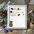 Birds On A Wire & Curious Cat Sea Glass Framed Art - White - 8" X 6" - image 16