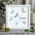 "Freedom..." Butterflies Sea Glass Framed Art - White - 8" X 8" - image 11