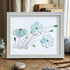 Blossoming Breeze Sea Glass Framed Art - White - 6" X 8" - image 16