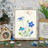 Coastal Wildflower Meadow Sea Glass Framed Art - Retro White - 8" X 6" - image 13