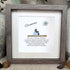 Grandchild & Grammy Custom Name Sea Glass Framed Art - image 4