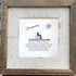 Grandchild & Grammy Custom Name Sea Glass Framed Art - image 5