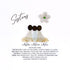 Three Sisters Scene Custom Name Sea Glass Framed Art - image 2