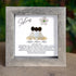 Three Sisters Scene Custom Name Sea Glass Framed Art - image 5