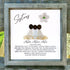 Three Sisters Scene Custom Name Sea Glass Framed Art - image 4